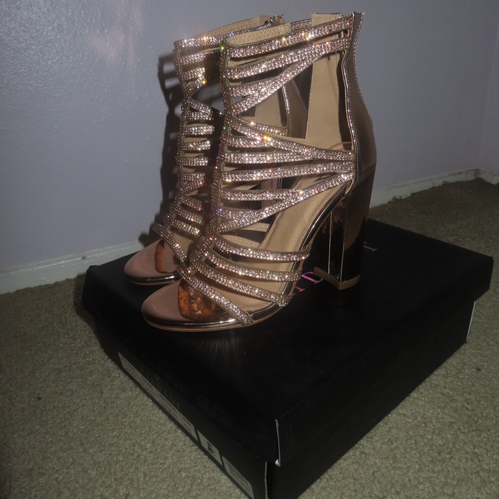 Brand New Rose Gold Heels